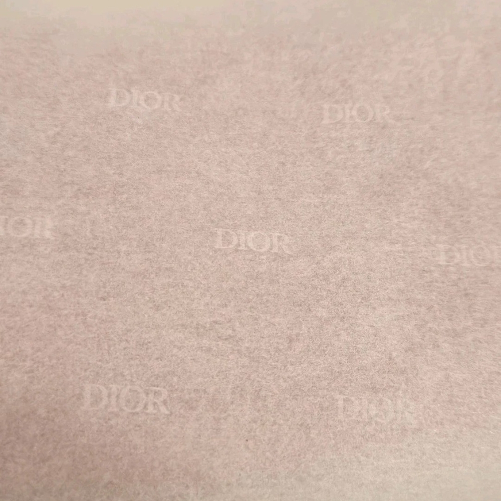 DIOR Boutique Tissue Paper Authentic Luxury Gift Dior Wrap Cream Tissue Paper